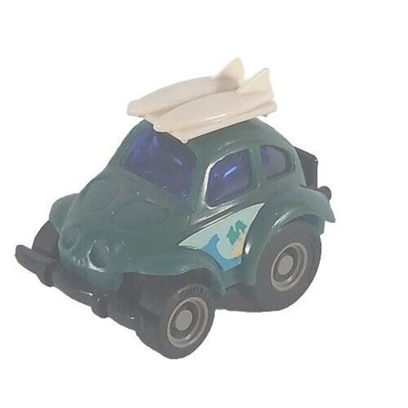 Takara Volkswagon VW Beetle Penny Racer Vintage Pull Back Tested Green Taiwan - Picture 1 of 8